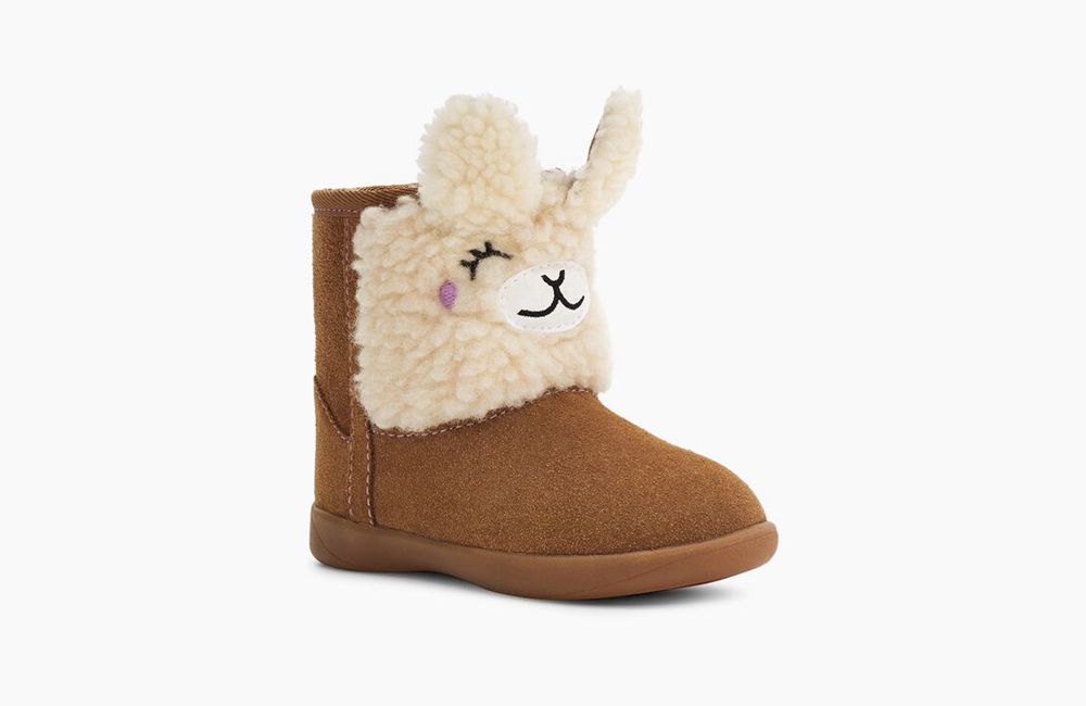 Ugg Boots Canada - Ugg Kids' Llama Stuffie Brown